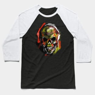 Skull art Baseball T-Shirt